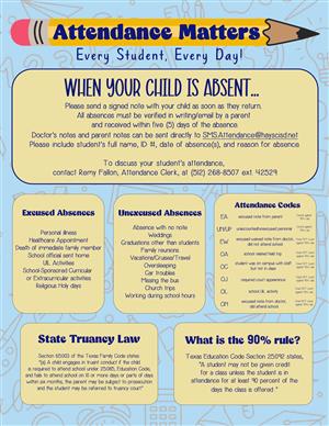Attendance Flyer-English